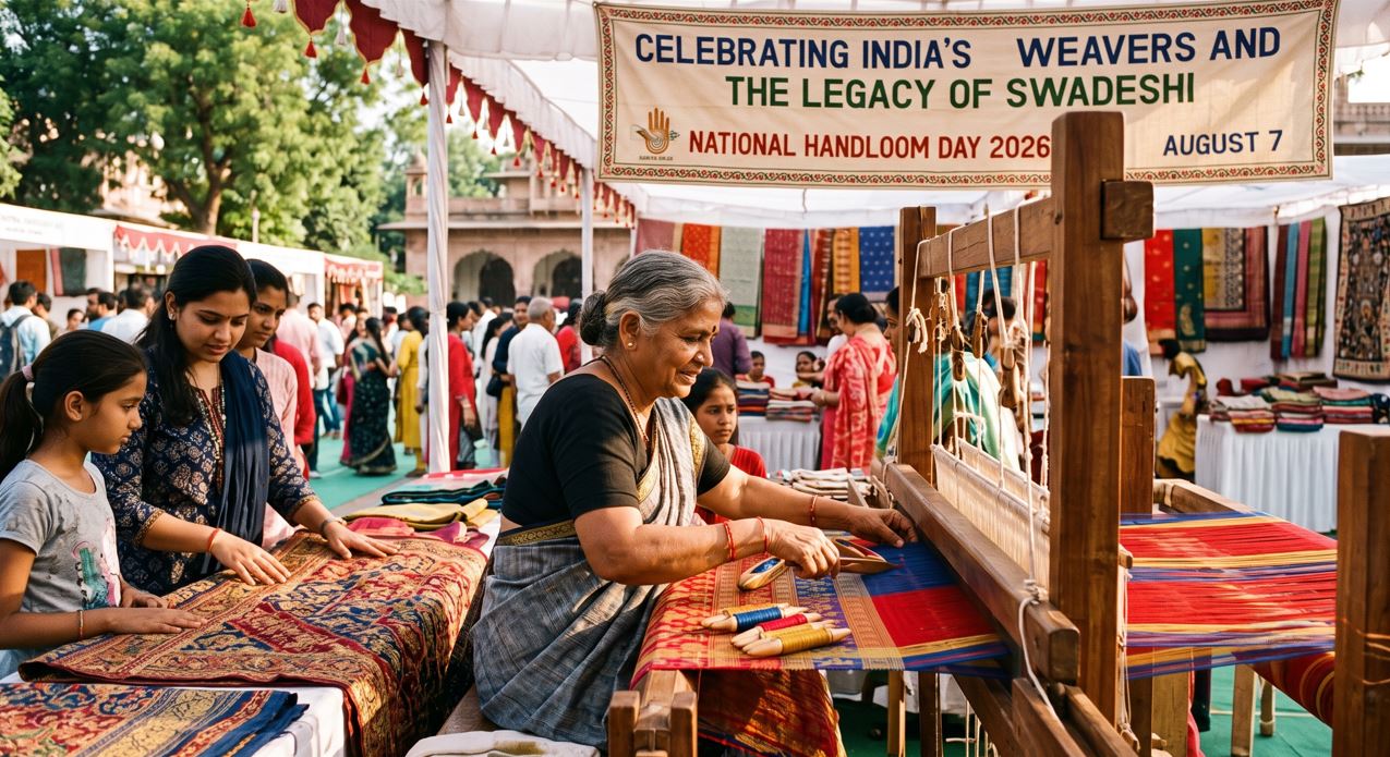 National Handloom Day 2026: Celebrating India&rsquo;s Weavers and the Legacy of Swadeshi